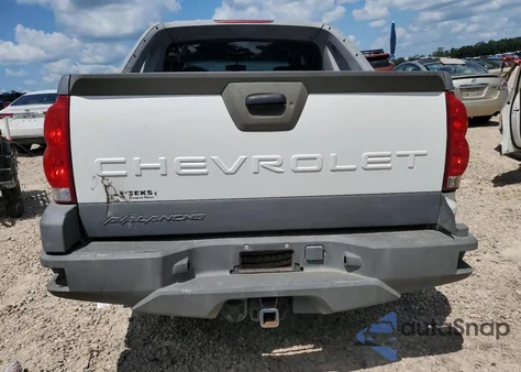 2002 Chevrolet Avalanche K1500 from USA, damaged, VIN 3GNEK13T22G231953